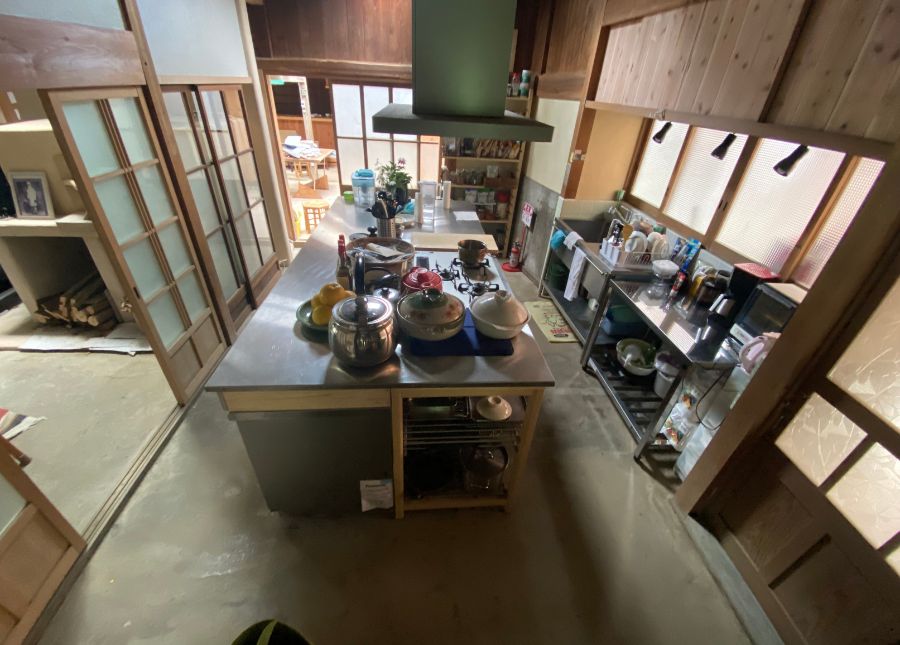 篠山古民家道場台所